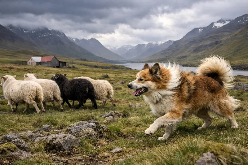 Icelandic Sheepdogs and Nordic Herding