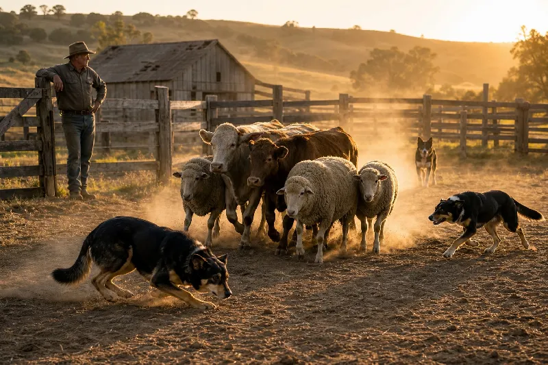 Managing Multiple Working Dogs on a Farm