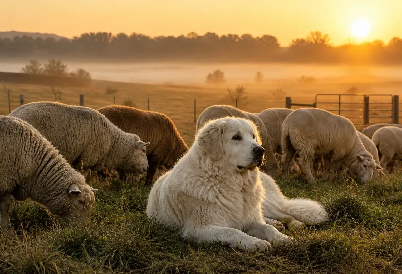 Why Livestock Guardians Live With the Flock