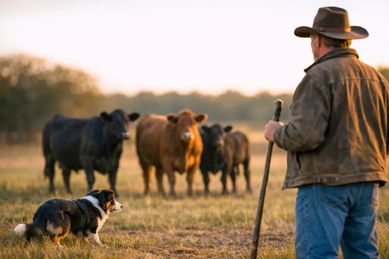 Introducing Dogs to Cattle
